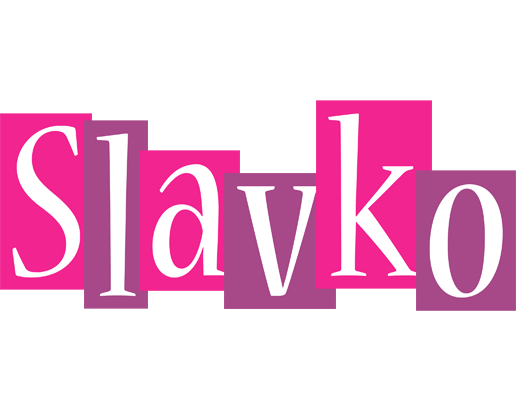 Slavko whine logo