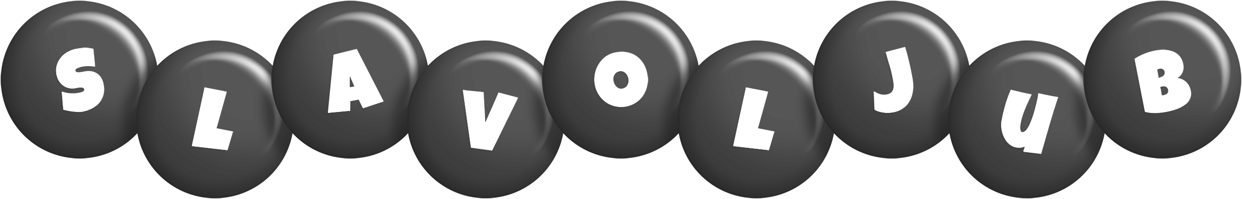 Slavoljub candy-black logo