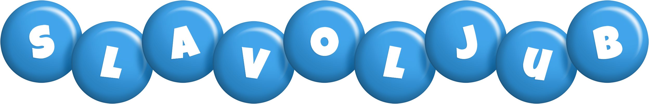 Slavoljub candy-blue logo