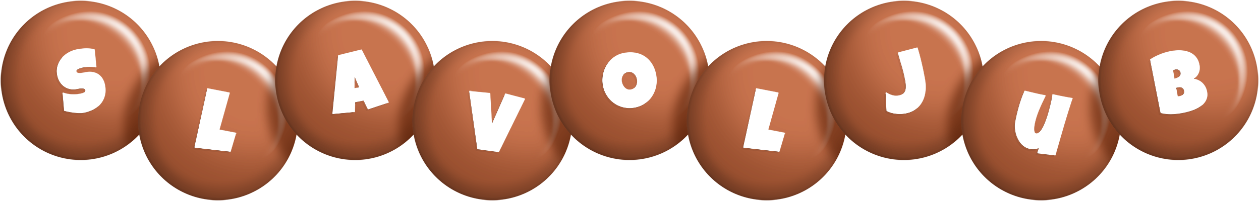 Slavoljub candy-brown logo