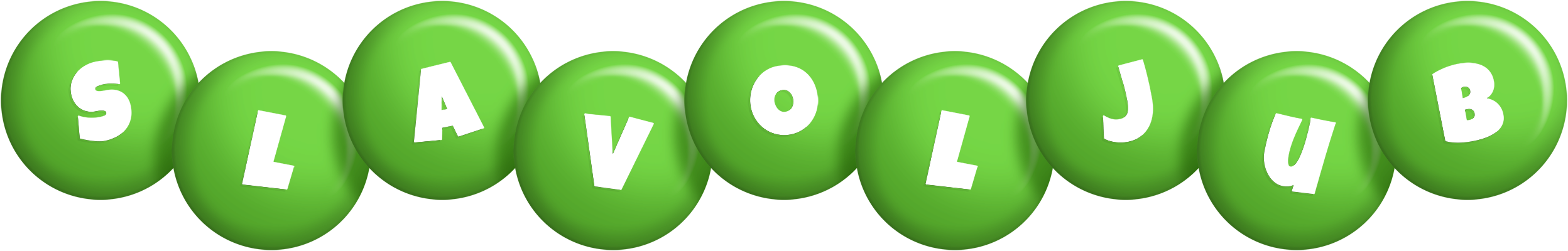 Slavoljub candy-green logo