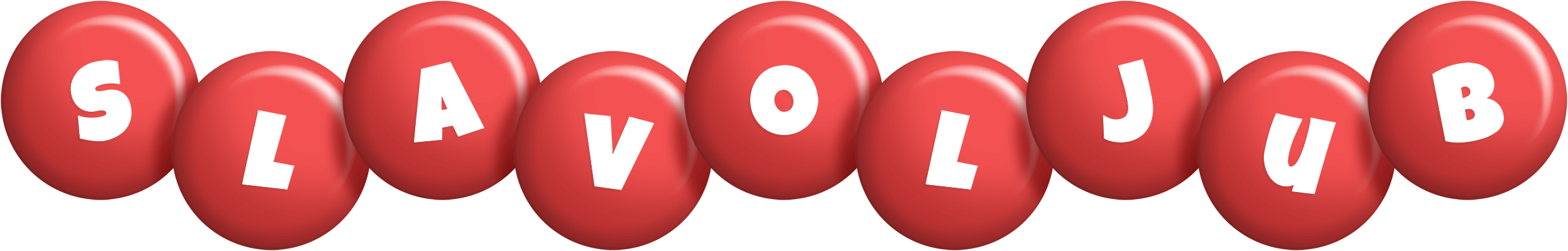 Slavoljub candy-red logo