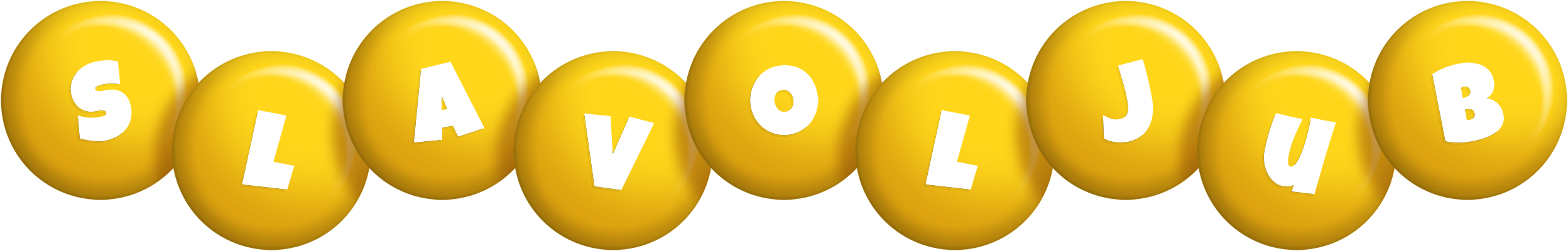 Slavoljub candy-yellow logo