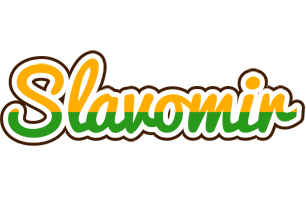 Slavomir banana logo