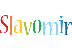 Slavomir birthday logo