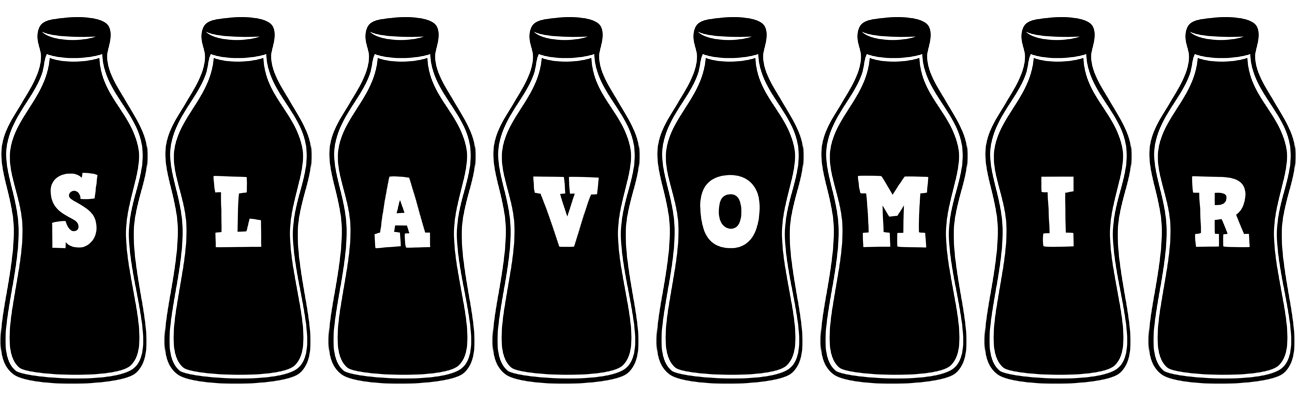 Slavomir bottle logo