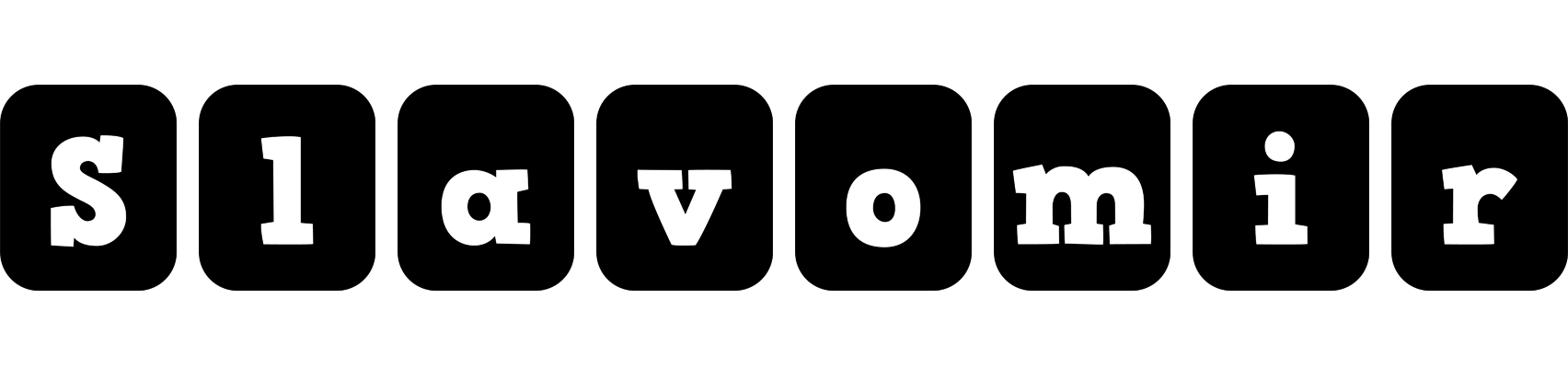 Slavomir box logo