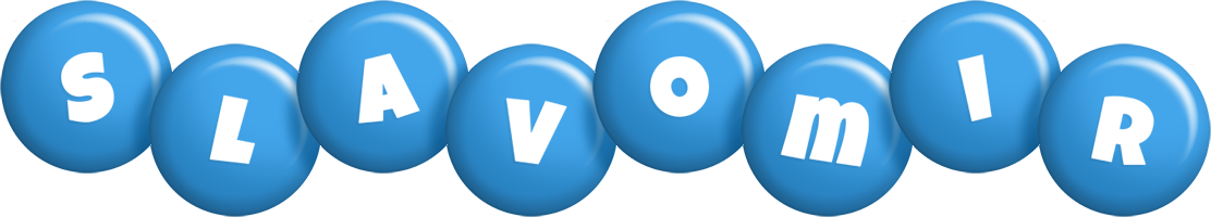 Slavomir candy-blue logo