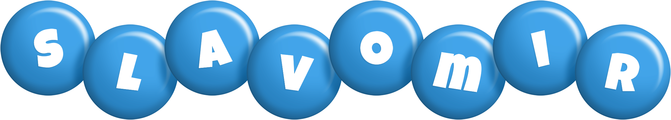 Slavomir candy-blue logo