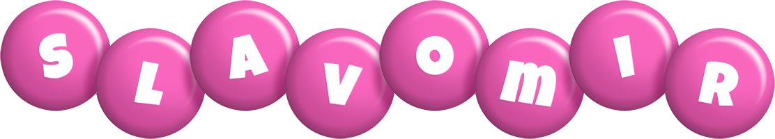 Slavomir candy-pink logo