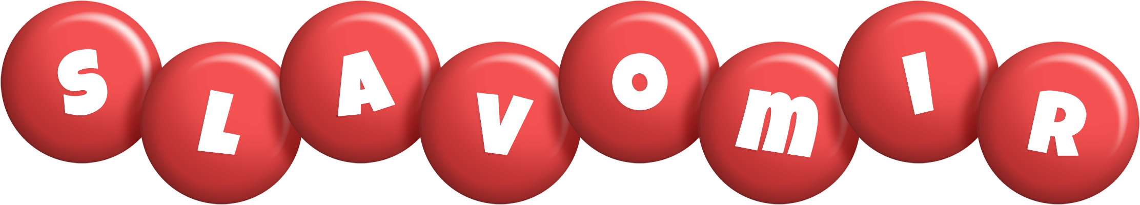 Slavomir candy-red logo