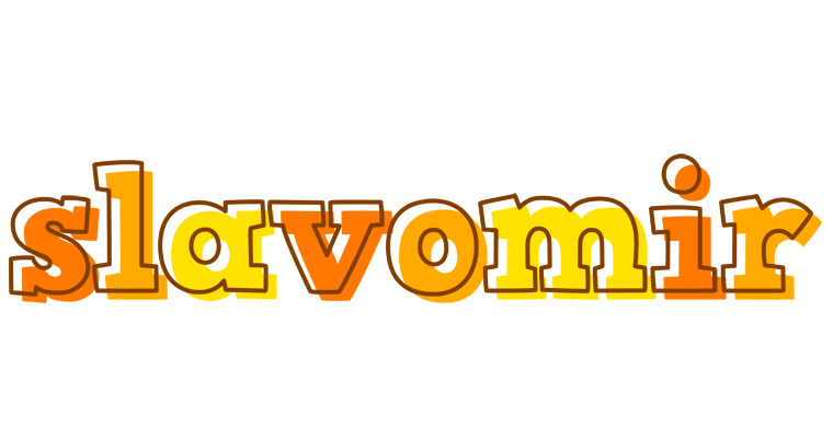 Slavomir desert logo
