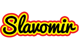 Slavomir flaming logo