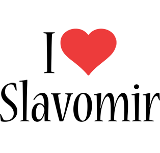 Slavomir i-love logo