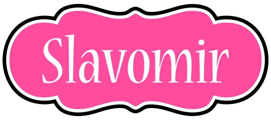 Slavomir invitation logo