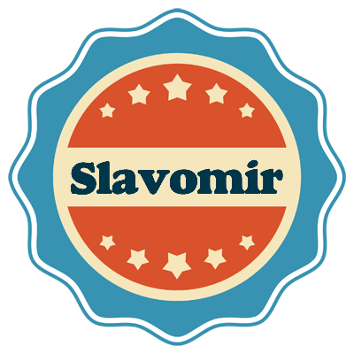Slavomir labels logo