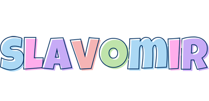 Slavomir pastel logo