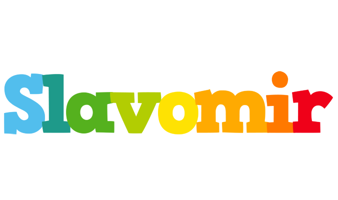 Slavomir rainbows logo