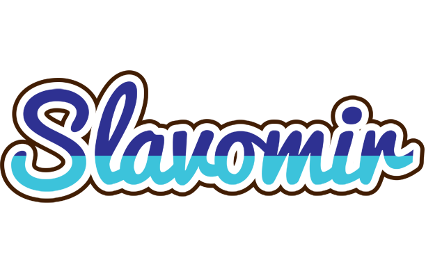 Slavomir raining logo