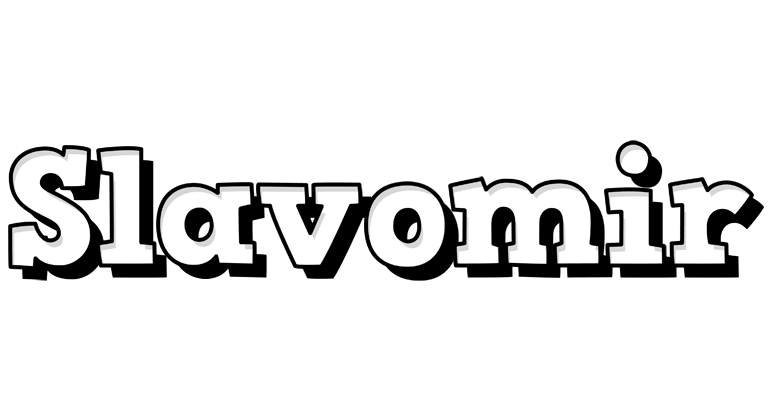 Slavomir snowing logo
