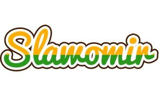 Slawomir banana logo