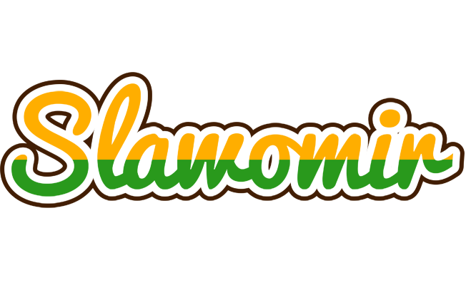 Slawomir banana logo