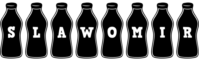 Slawomir bottle logo