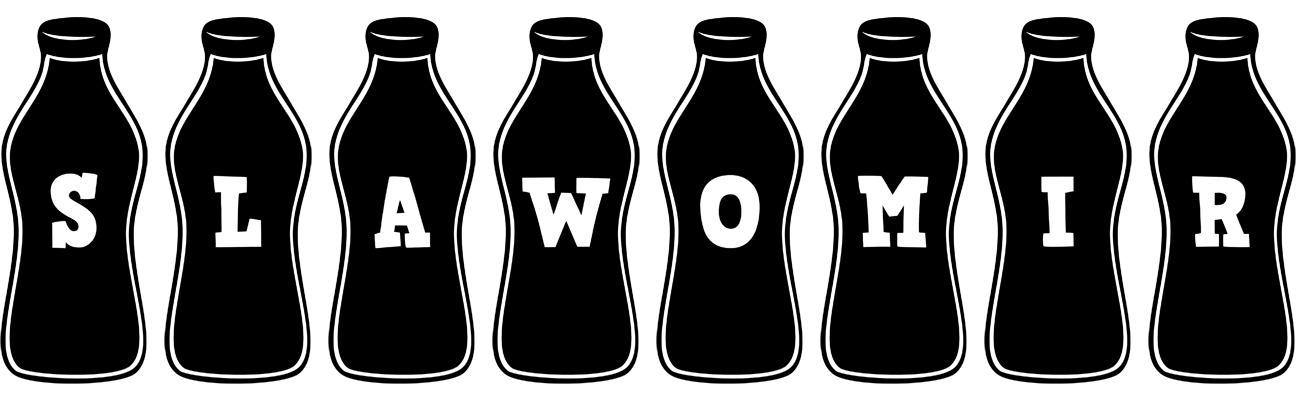 Slawomir bottle logo