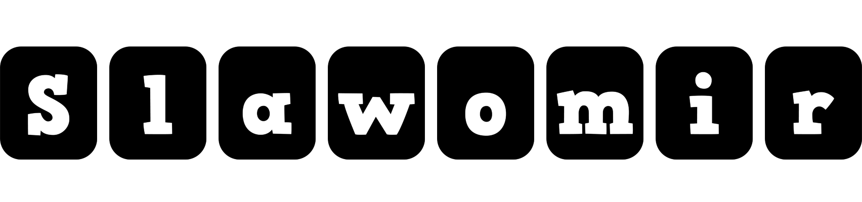Slawomir box logo
