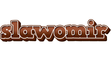 Slawomir brownie logo