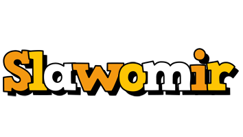 Slawomir cartoon logo