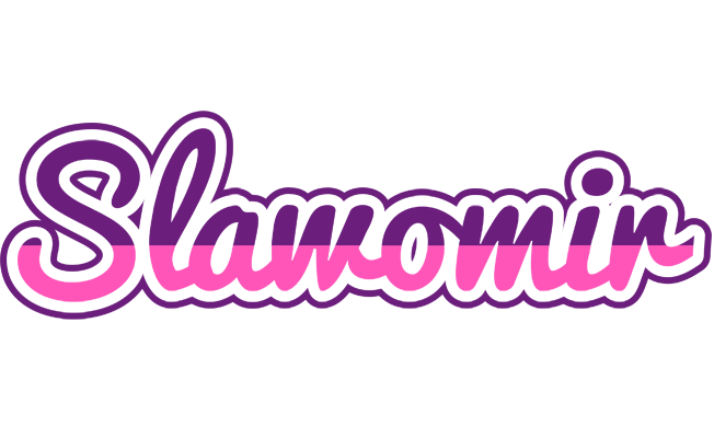 Slawomir cheerful logo