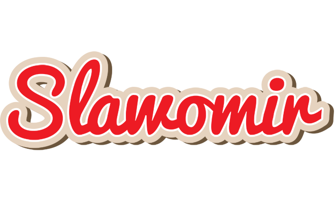 Slawomir chocolate logo