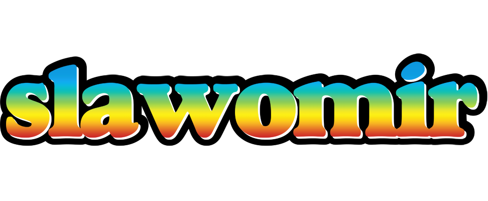 Slawomir color logo