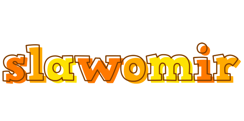 Slawomir desert logo