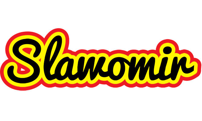 Slawomir flaming logo