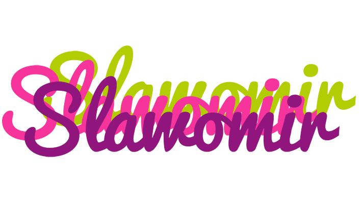 Slawomir flowers logo