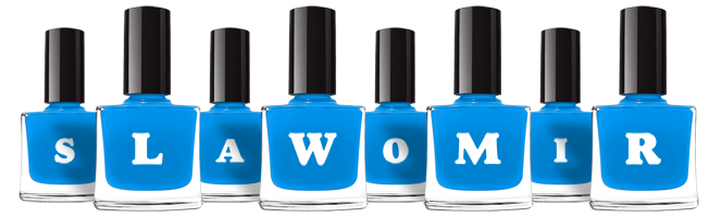 Slawomir glossy logo