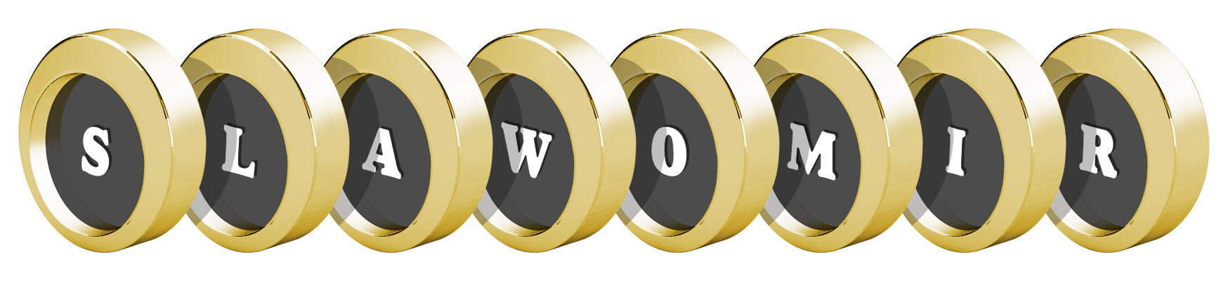 Slawomir gold logo