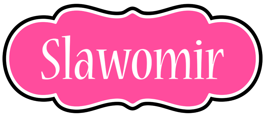Slawomir invitation logo