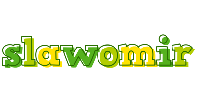 Slawomir juice logo