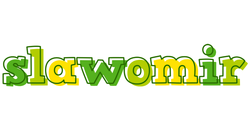 Slawomir juice logo