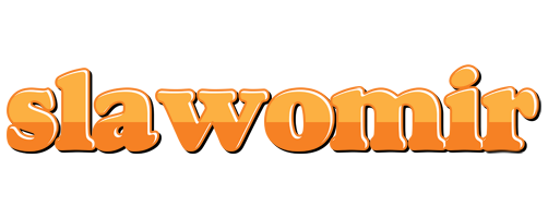 Slawomir orange logo