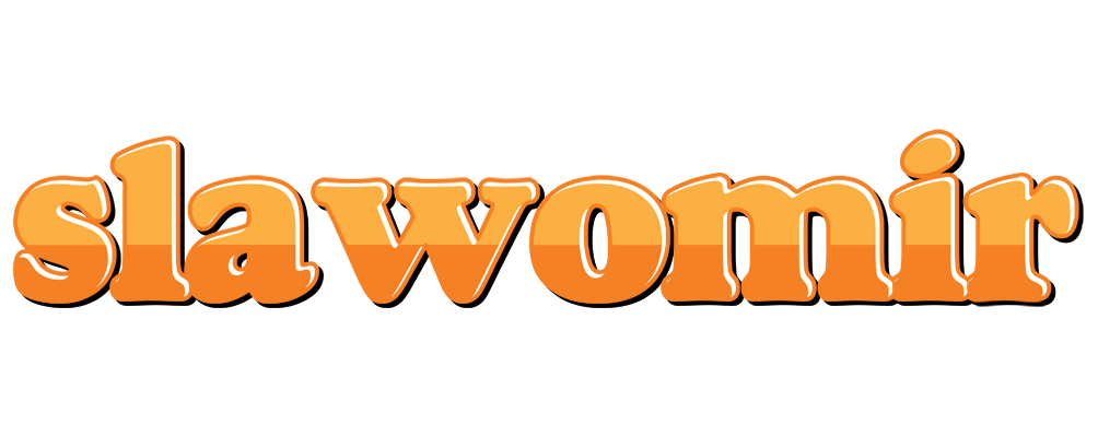 Slawomir orange logo