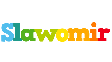 Slawomir rainbows logo