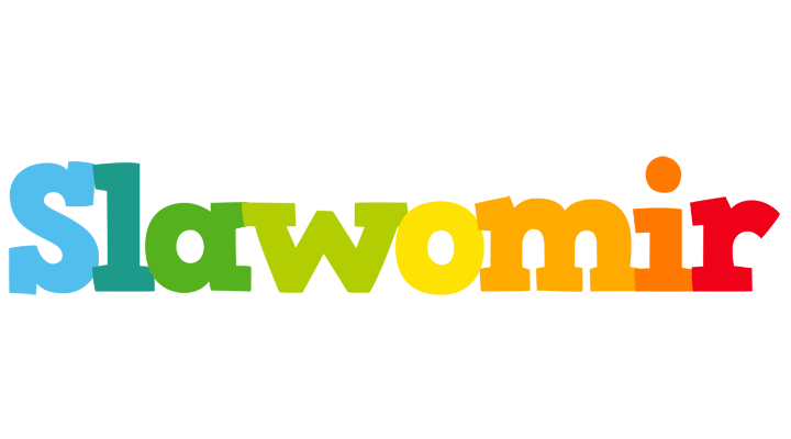 Slawomir rainbows logo