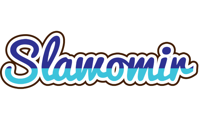 Slawomir raining logo