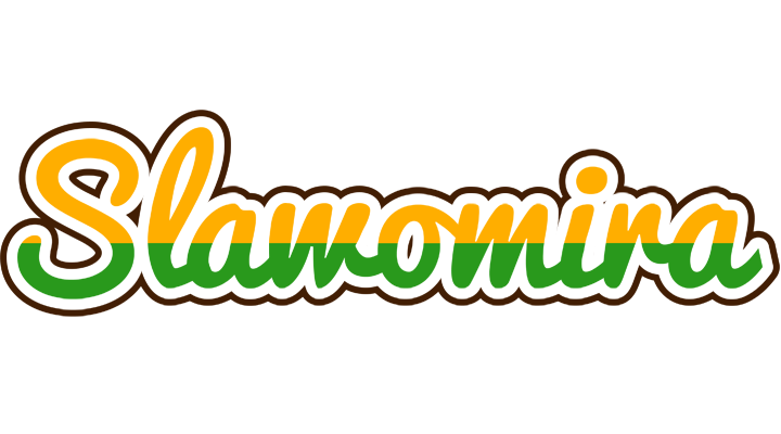 Slawomira banana logo