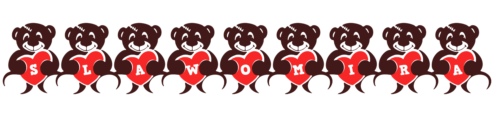 Slawomira bear logo