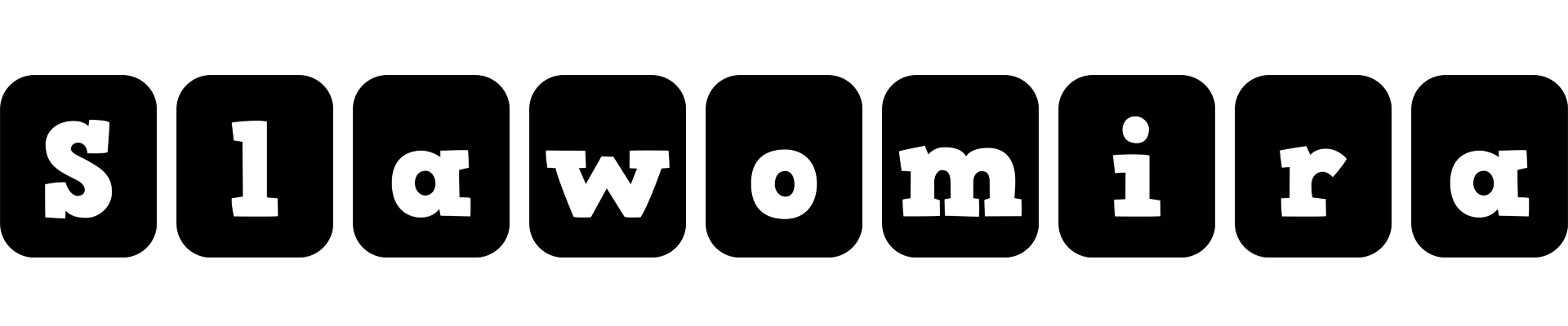 Slawomira box logo